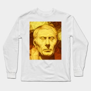 Suetonius Golden Portrait | Suetonius Artwork 9 Long Sleeve T-Shirt